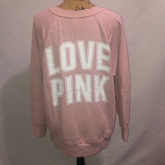PINK Victoria's Secret Sweaters - Victorias Secret Pink Crew M PINK Victoria's Secret Sweaters - Victorias Secret Pink Crew M